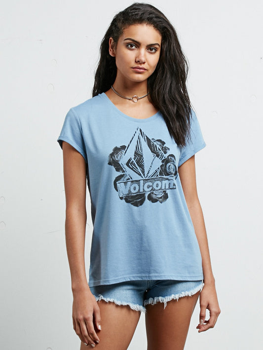Radical Daze Kurzarm-T-Shirt – Verwaschenes Blau