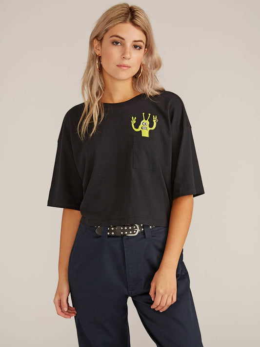 T-SHIRT PKT - Black