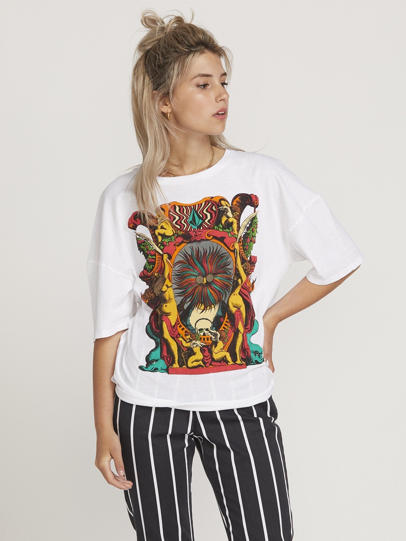 T-shirt Stone Splif - White