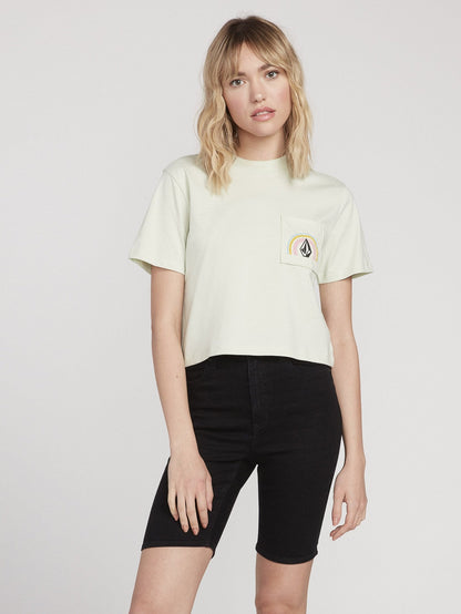Pocket Dial T-shirt - SEA GLASS