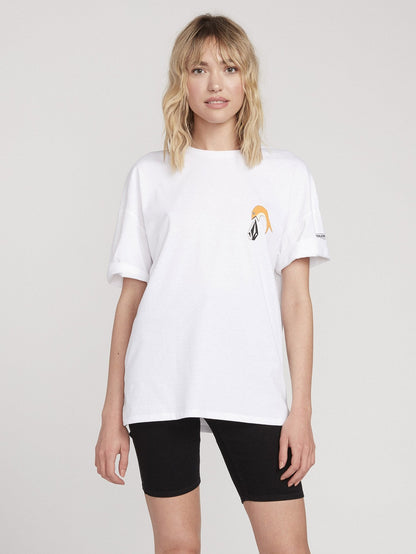 T-shirt P. C. Ayers - WHITE FLASH