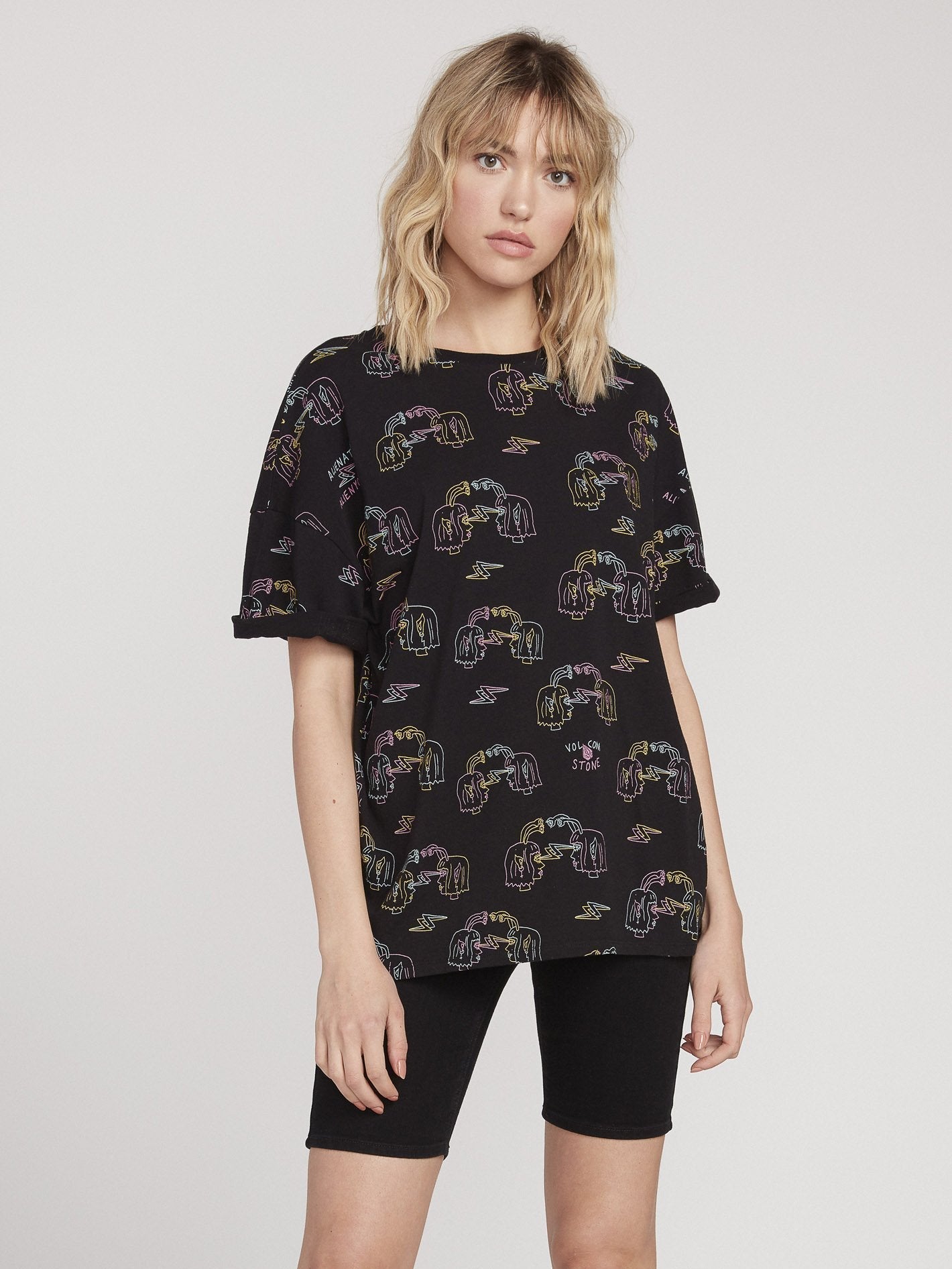 Ozzy Alien T-Shirt - SCHWARZ