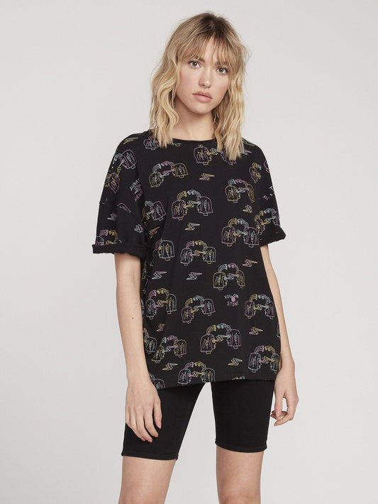 Ozzy Alien T-Shirt - SCHWARZ