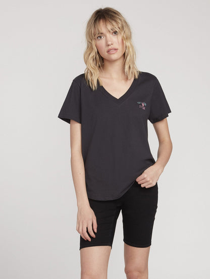 T-shirt Ozzy Alien Vneck - BLACK