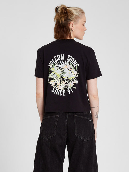 T-Shirt mit Taschenzifferblatt - Schwarz