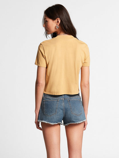 Pocket Dial T-Shirt - Dust Gold