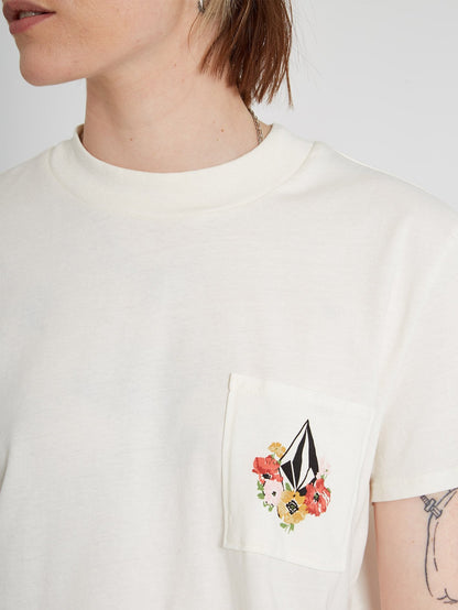 Pocket Dial T-Shirt – Sternweiß