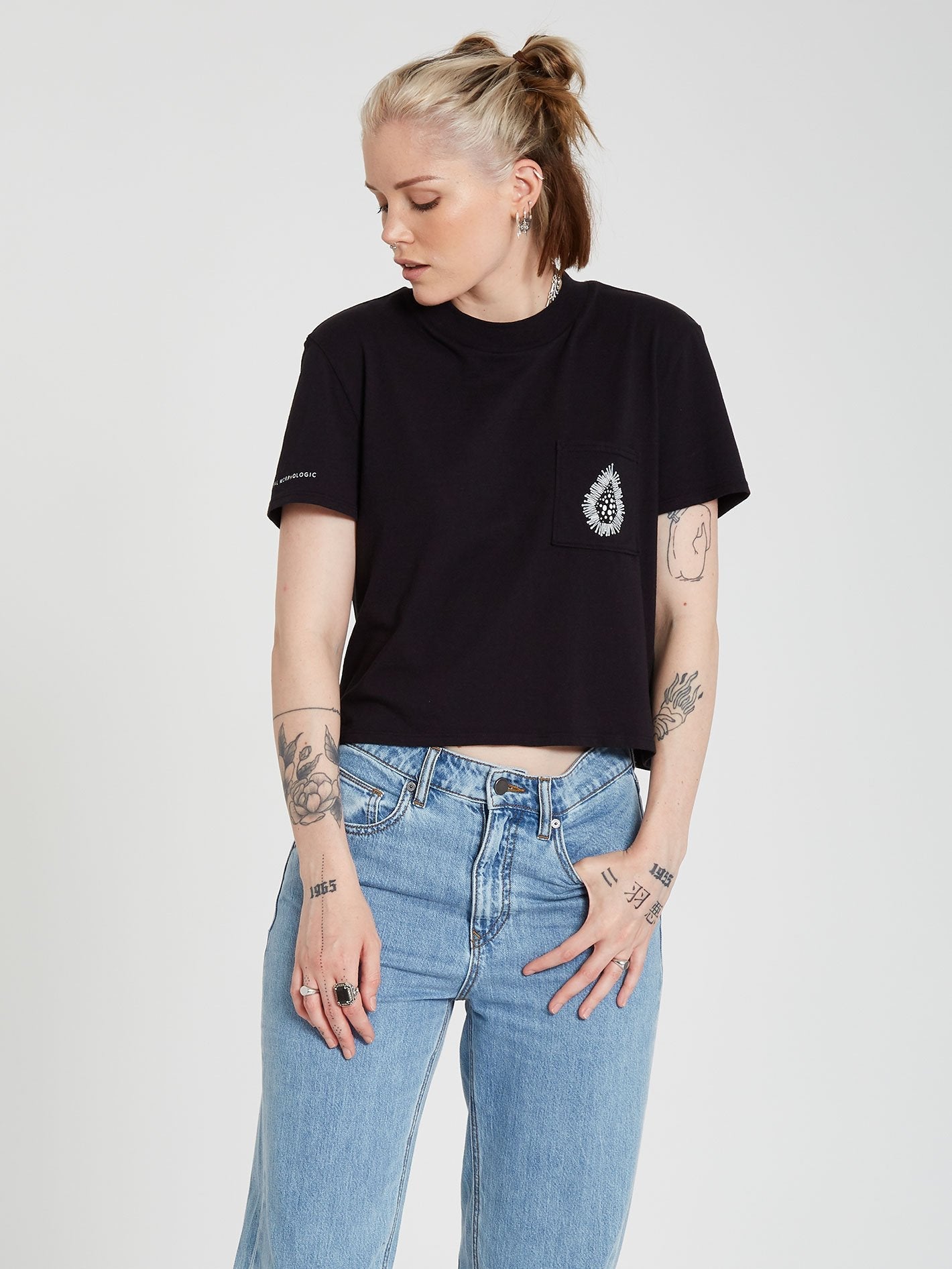 T-shirt Coral Morph - Black