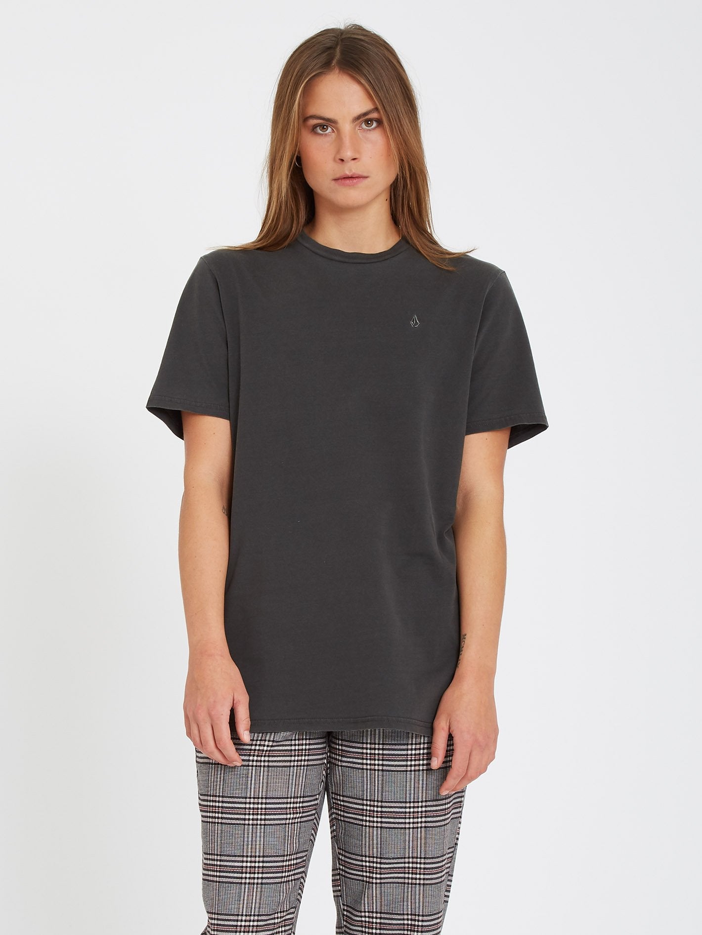 Solid Stone T-Shirt - BLACK