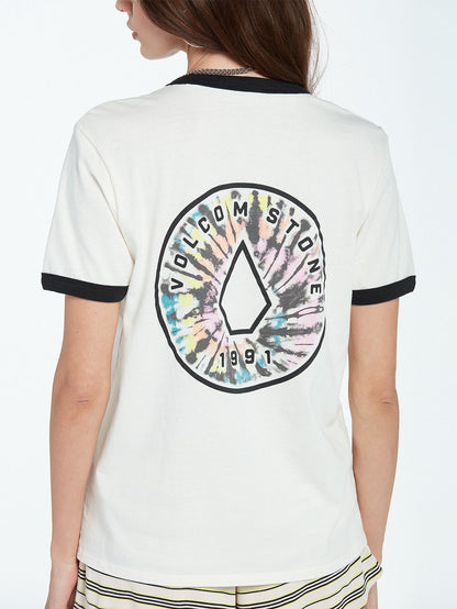 T-shirt Truly Ringer - STAR WHITE