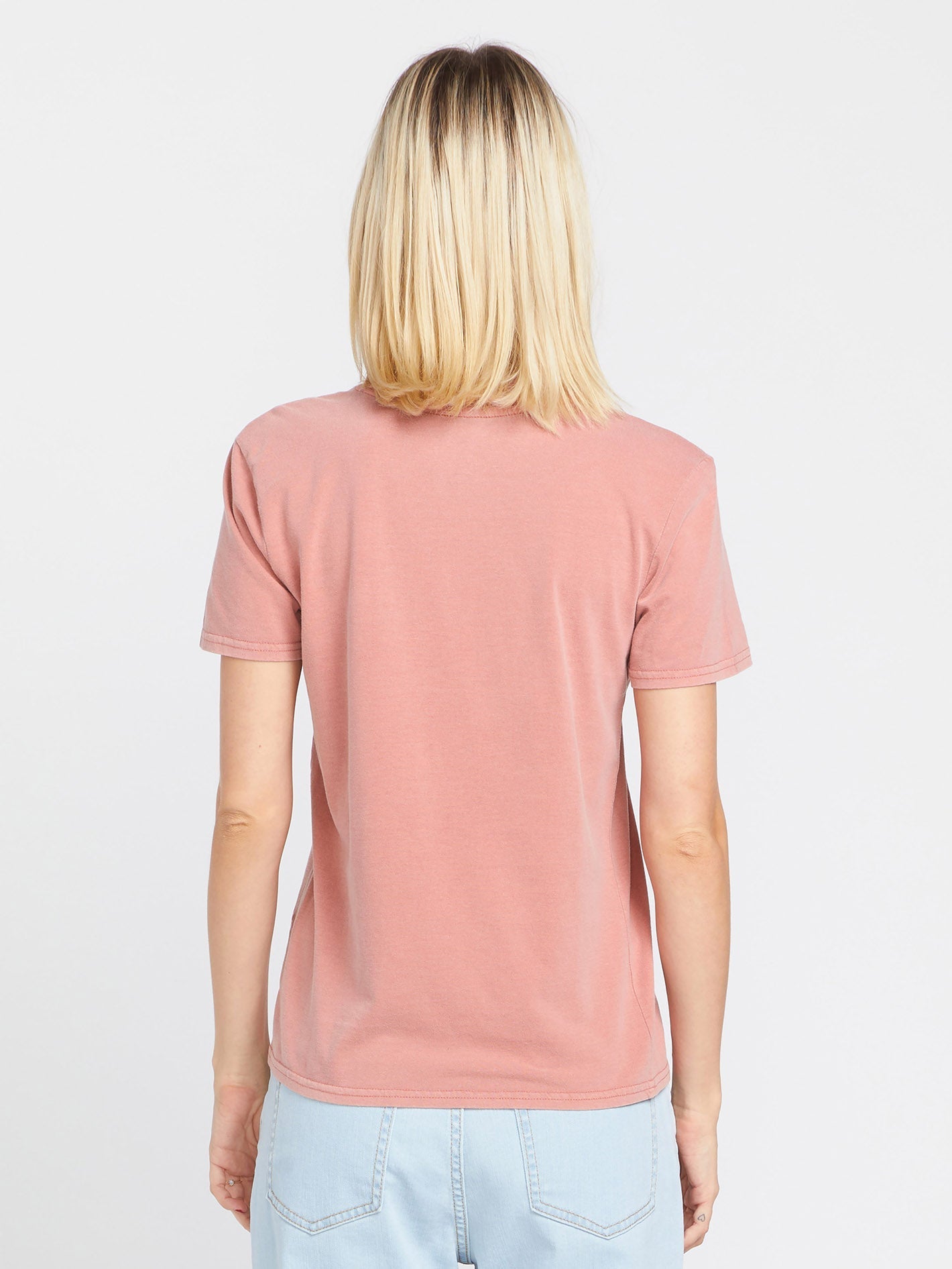 Solid Stone T-shirt - PINK MAUVE