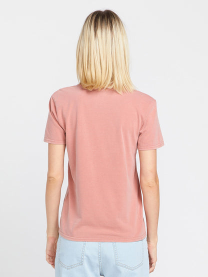 Solid Stone T-shirt - PINK MAUVE