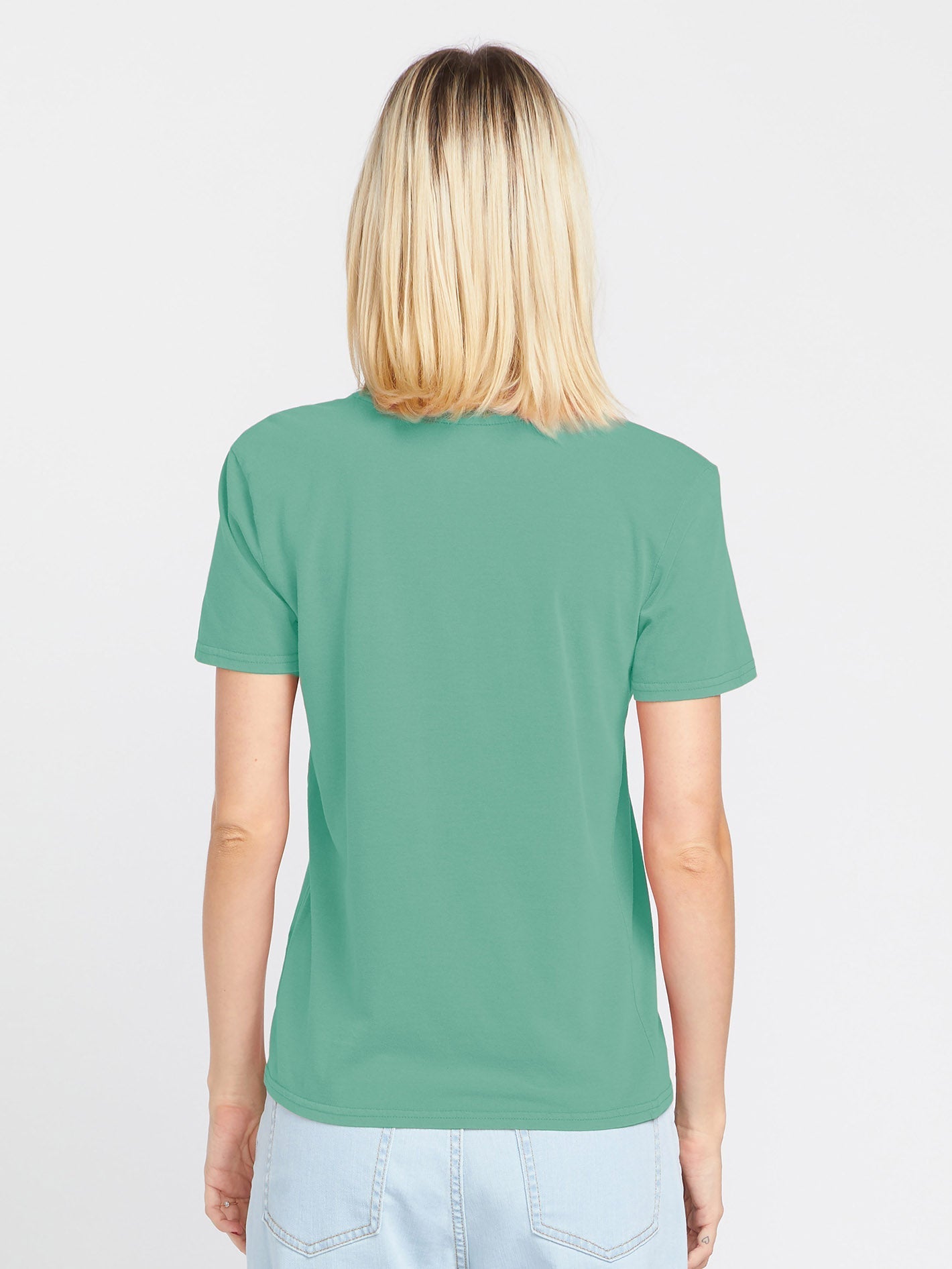 Solid Stone T-shirt - SEA GREEN