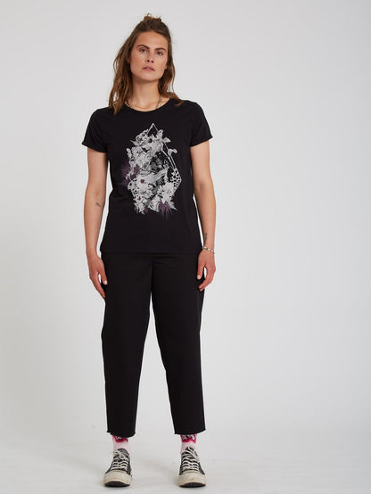 T-shirt Radical Daze - BLACK