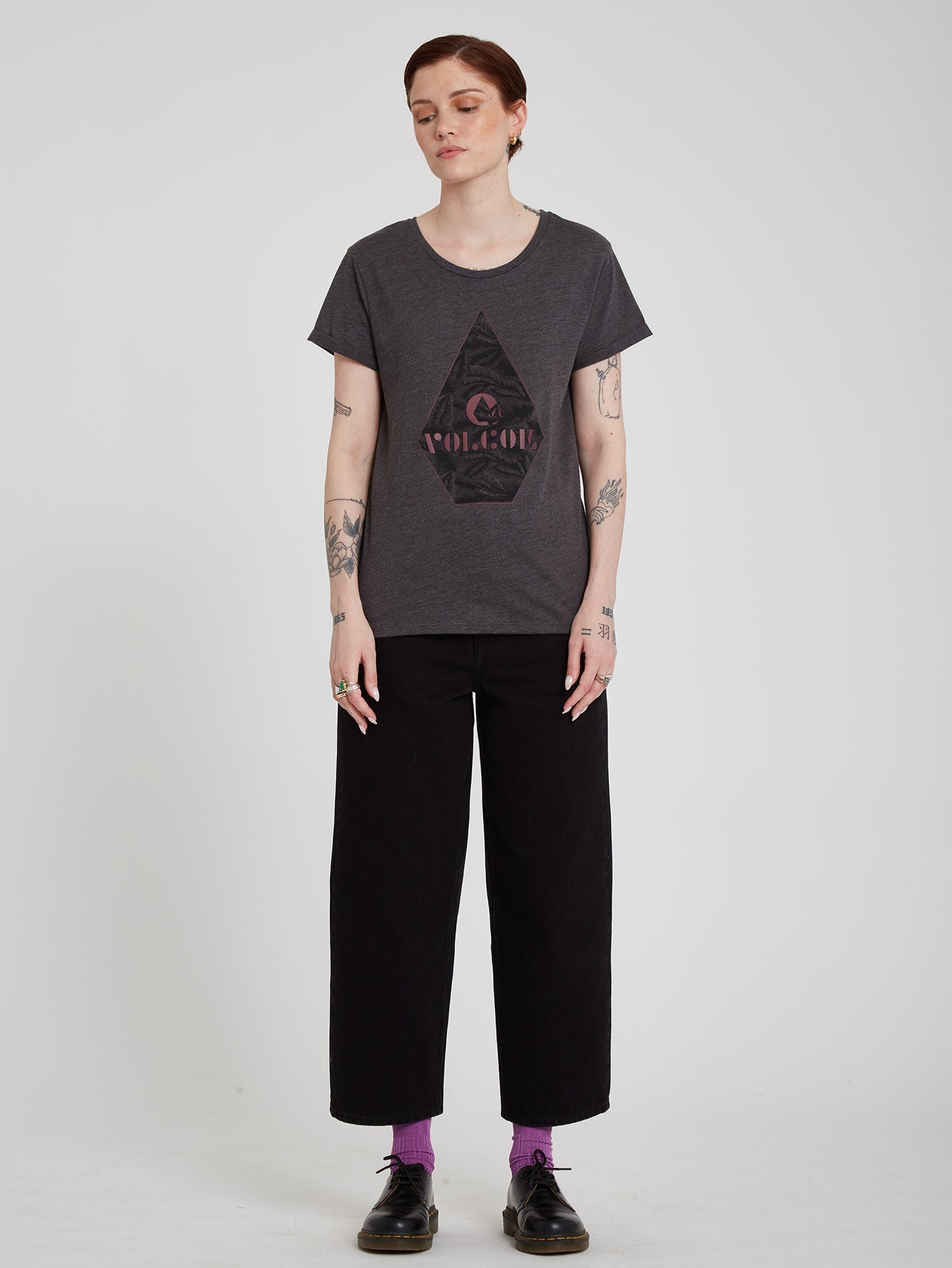 T-shirt Radical Daze - CHARCOAL