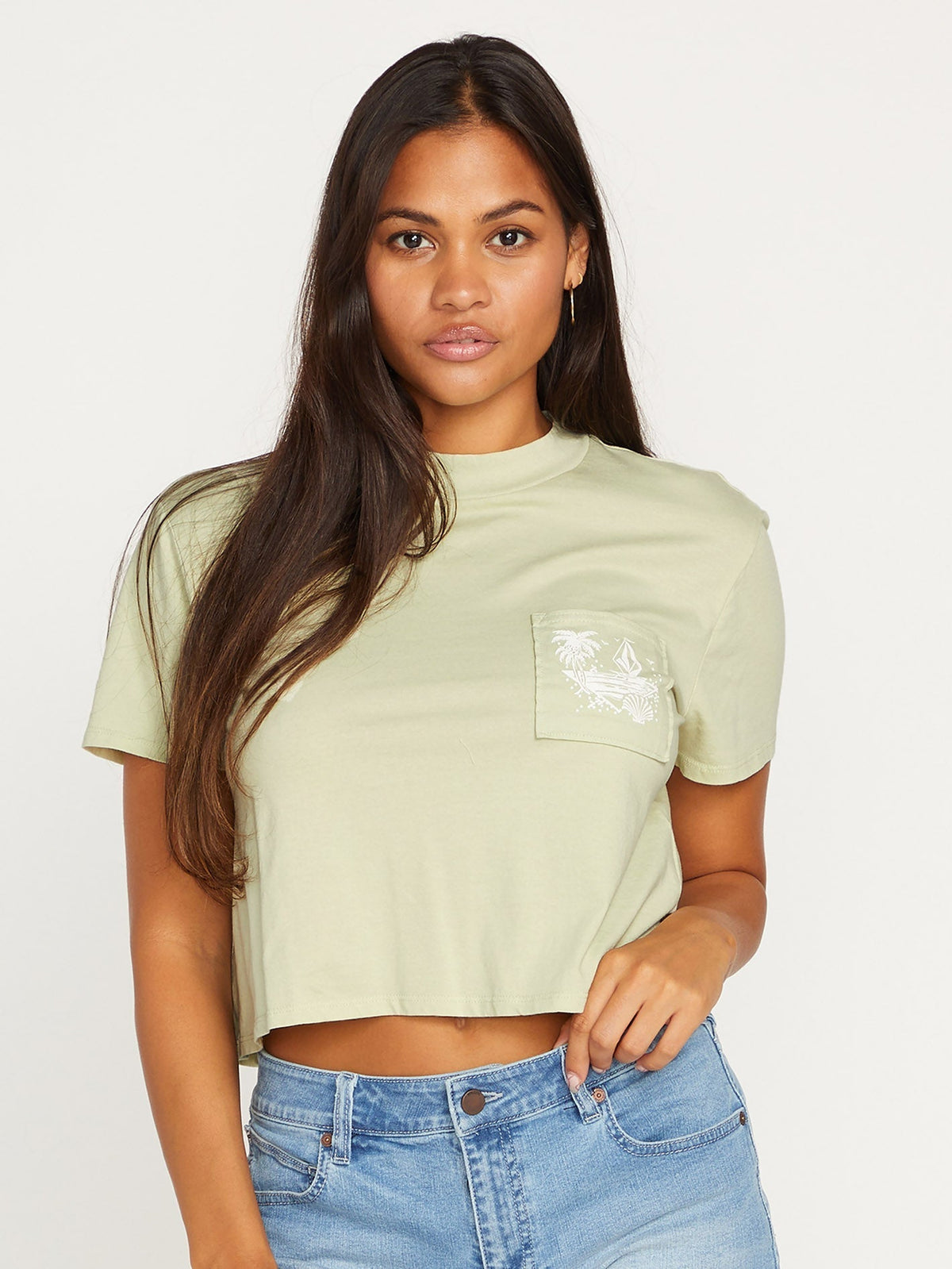 T-shirt Pocket Dial - SAGE