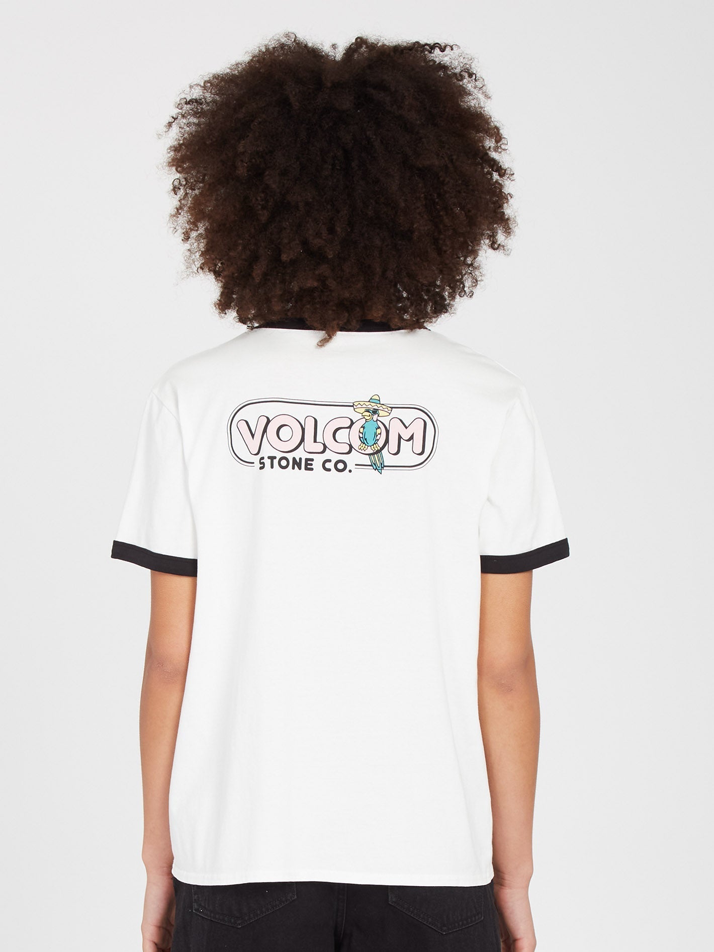 T-shirt Truly Ringer - STAR WHITE