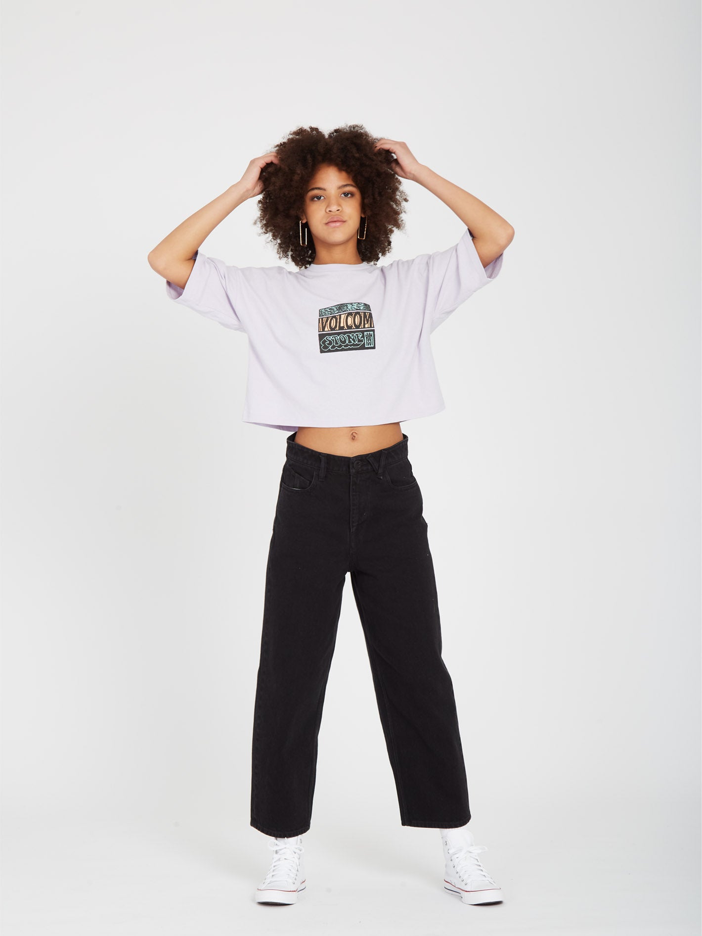 Drumstone T-shirt - LIGHT ORCHID