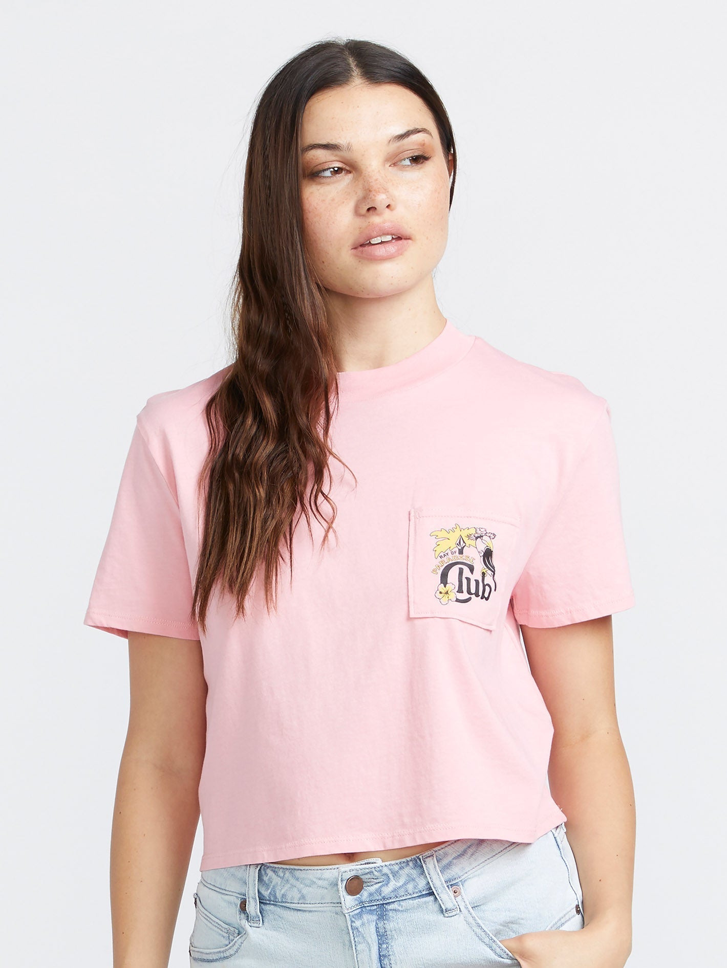 T-Shirt mit Taschenzifferblatt - GUAVA