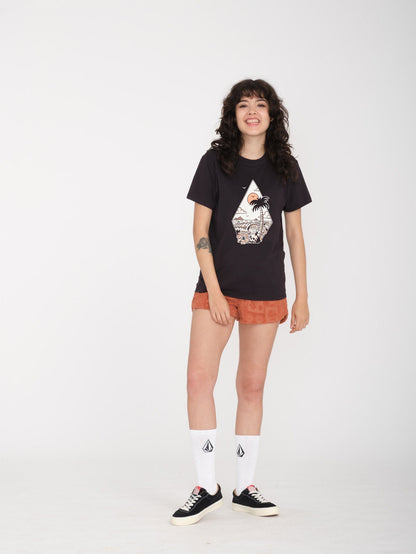 T-Shirt Radical Daze - BLACK