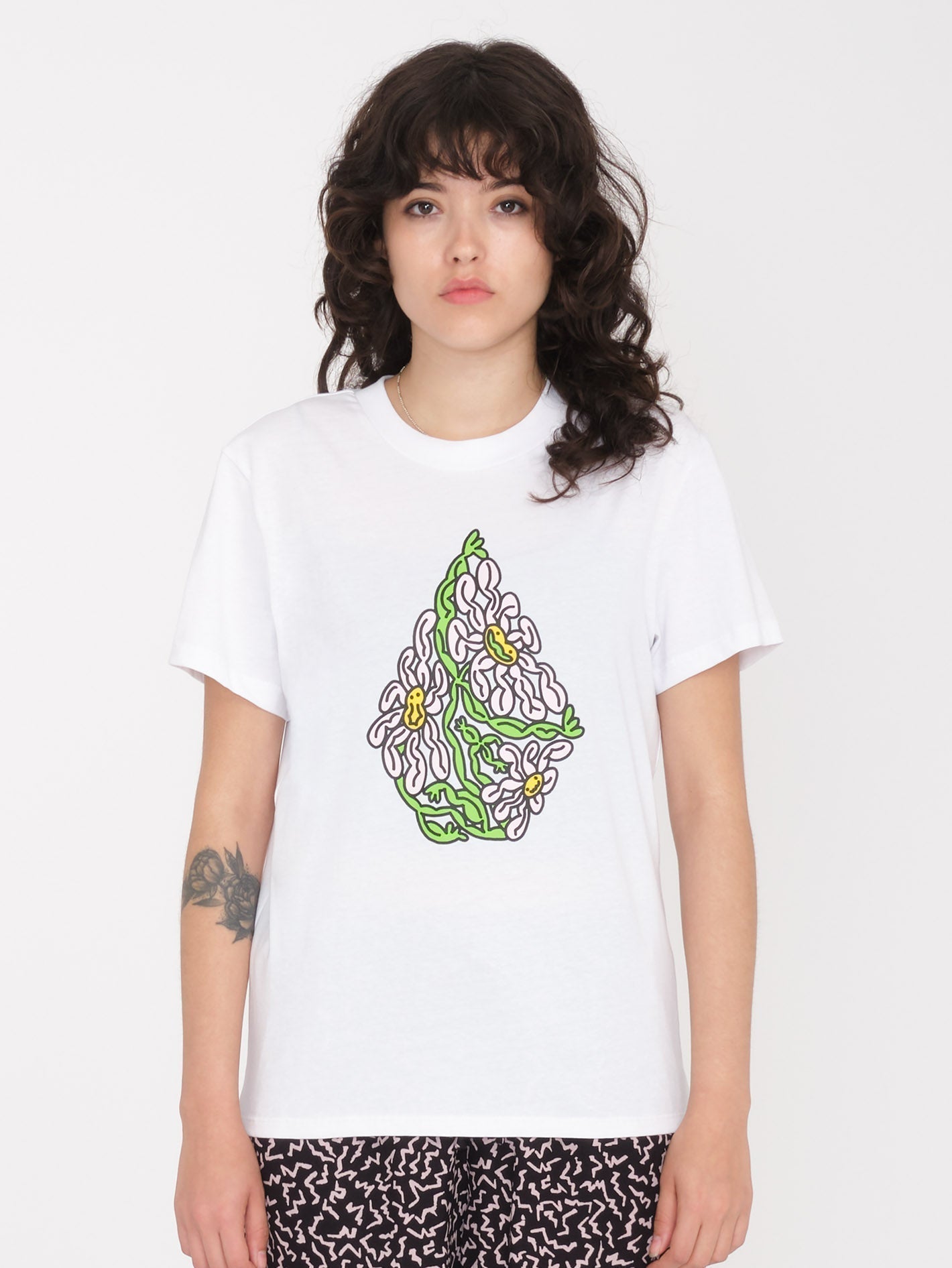 T-Shirt Radical Daze - WHITE