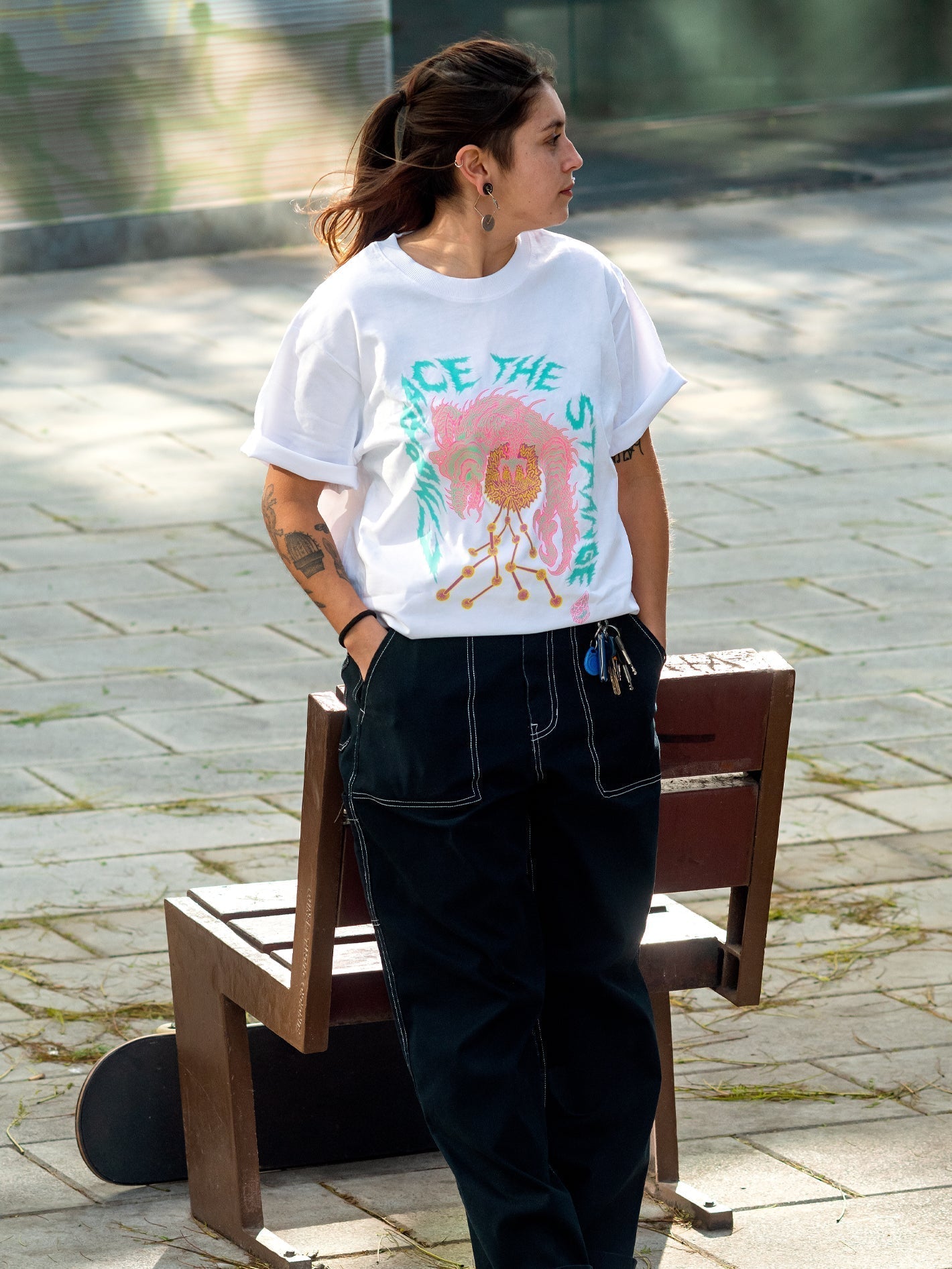 Tetsunori 2 T-Shirt - WEISS