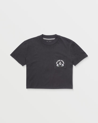 Pocket Dial T-shirt - VINTAGE BLACK