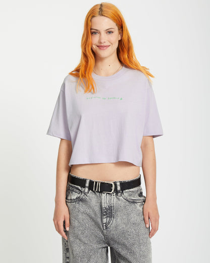T-shirt Drumstone - DUSTY LAVENDER
