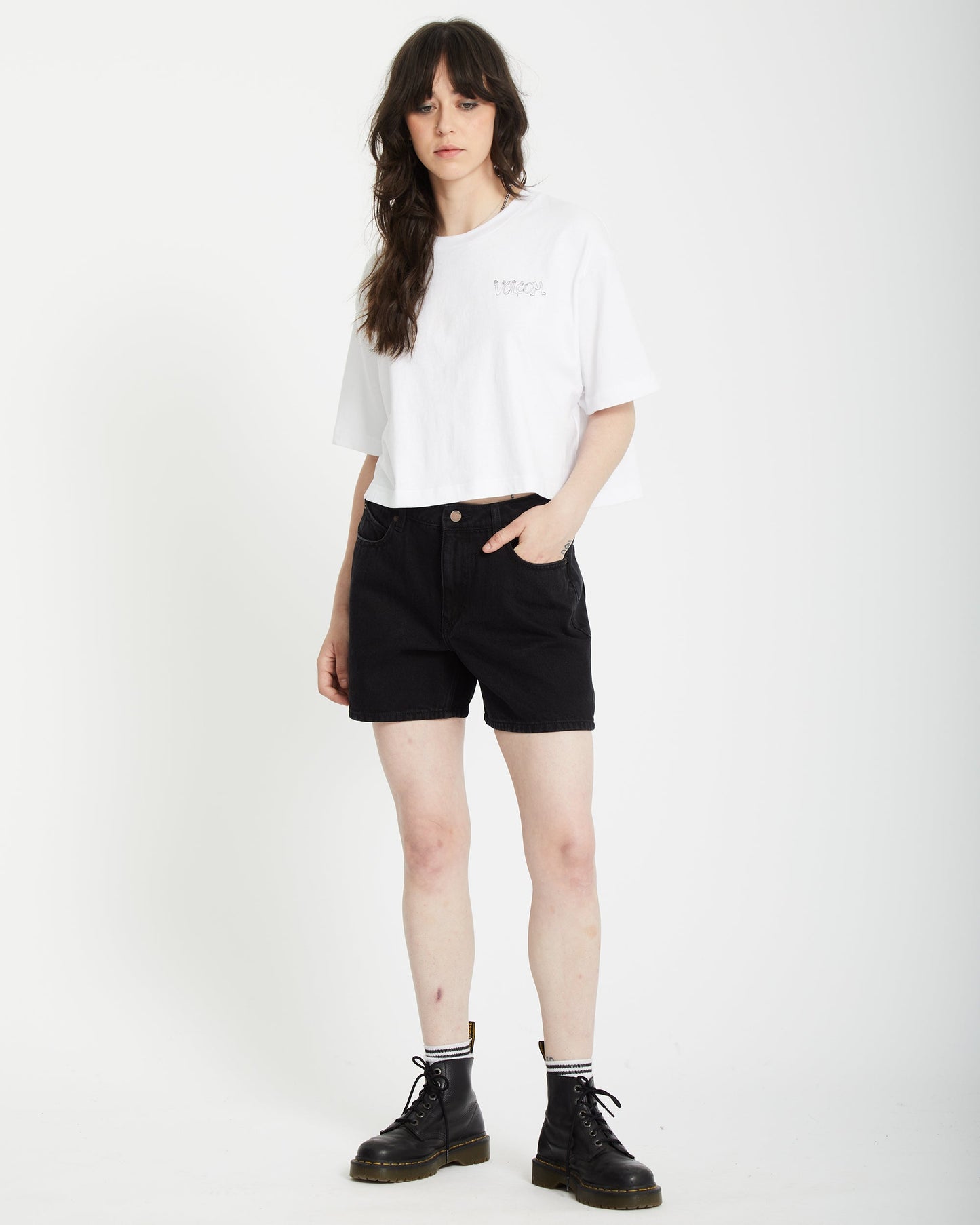 Drumstone T-shirt - WHITE