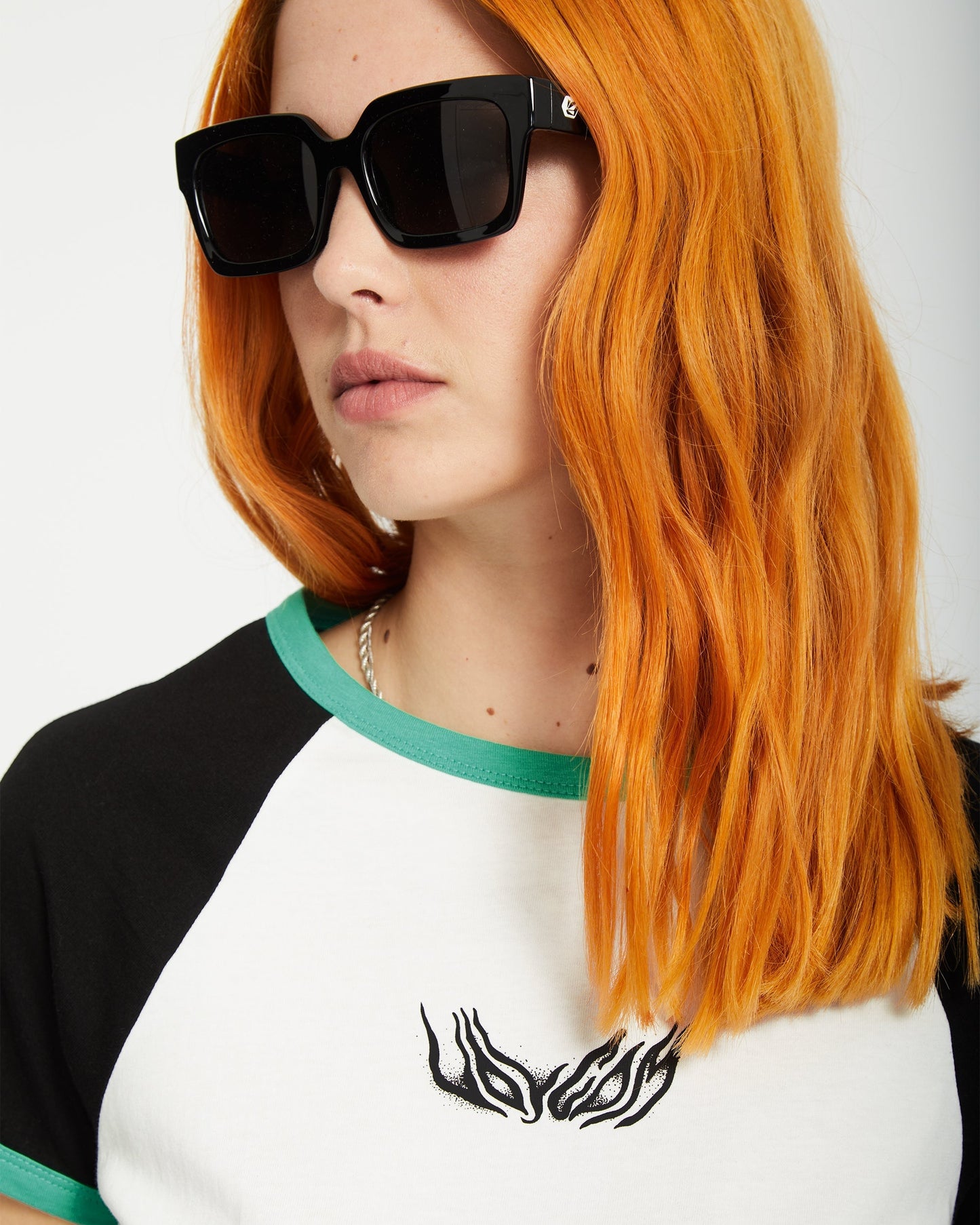 T-shirt Alix 2 - BLACK WHITE