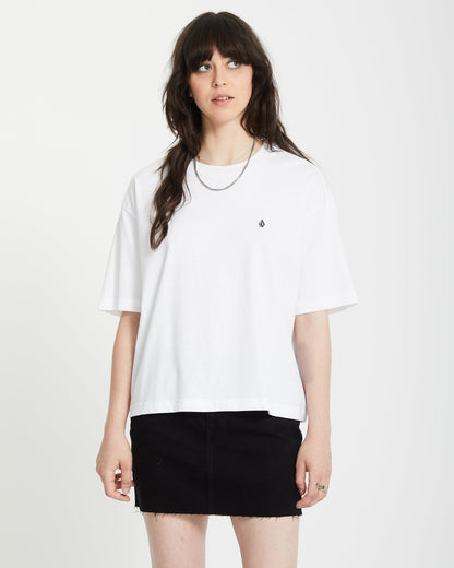 Stone Blanks Up T-Shirt - Weiß