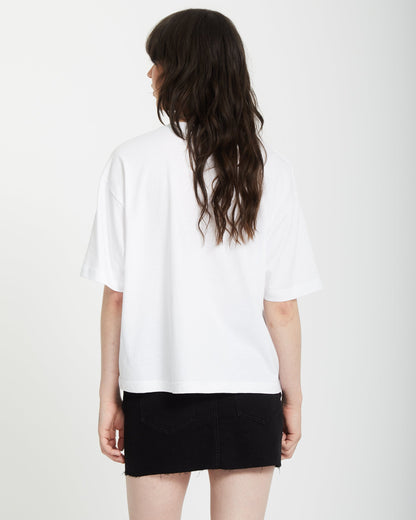 Stone Blanks Up T-Shirt - Weiß