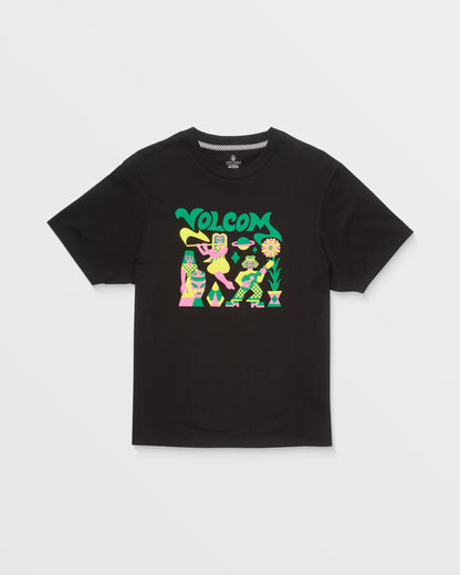 T-shirt Radical Daze Up - BLACK
