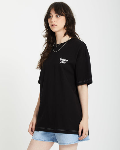 Stoneher T-shirt - BLACK