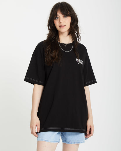 Stoneher T-shirt - BLACK