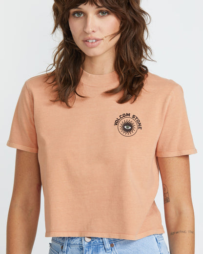 Dial T-Shirt - Sandbraun