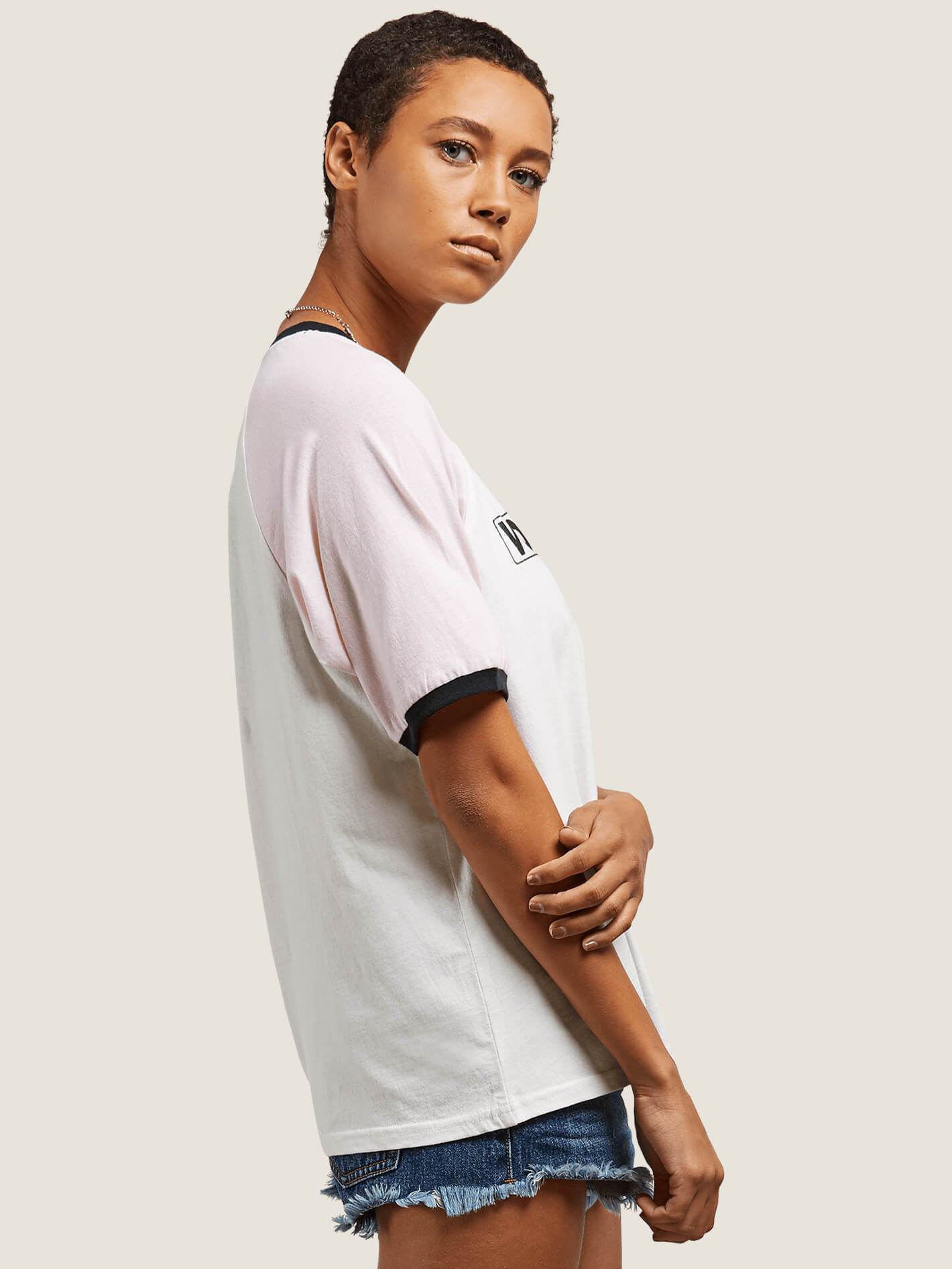 T-Shirt Volstone Ringer - White