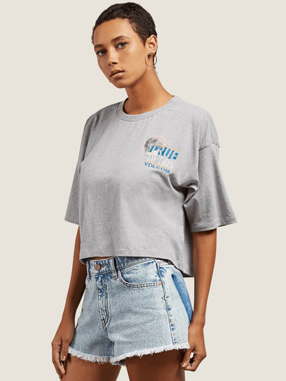 T-Shirt Super Stoned - Heather Grey