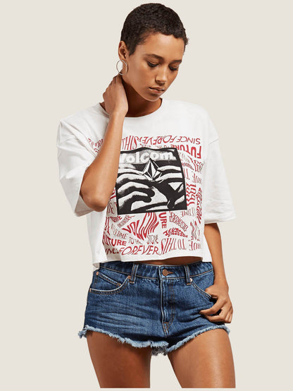 T-Shirt Super Stoned - White