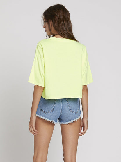 Neon And On T-Shirt - Neongelb