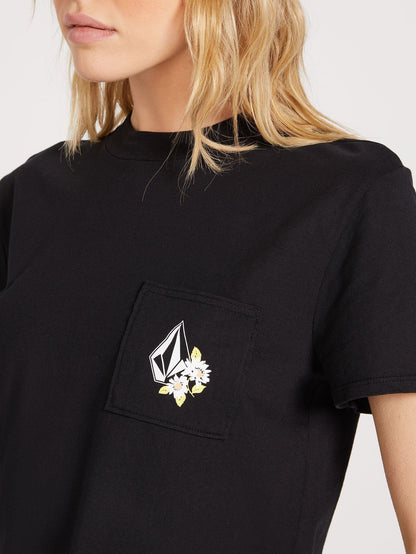 T-shirt Pocket Dial - BLACK