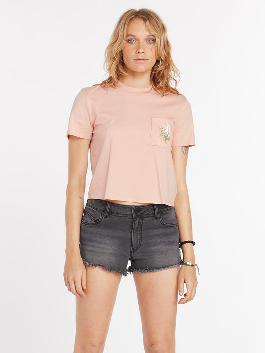 T-shirt Pocket Dial - HAZEY PINK