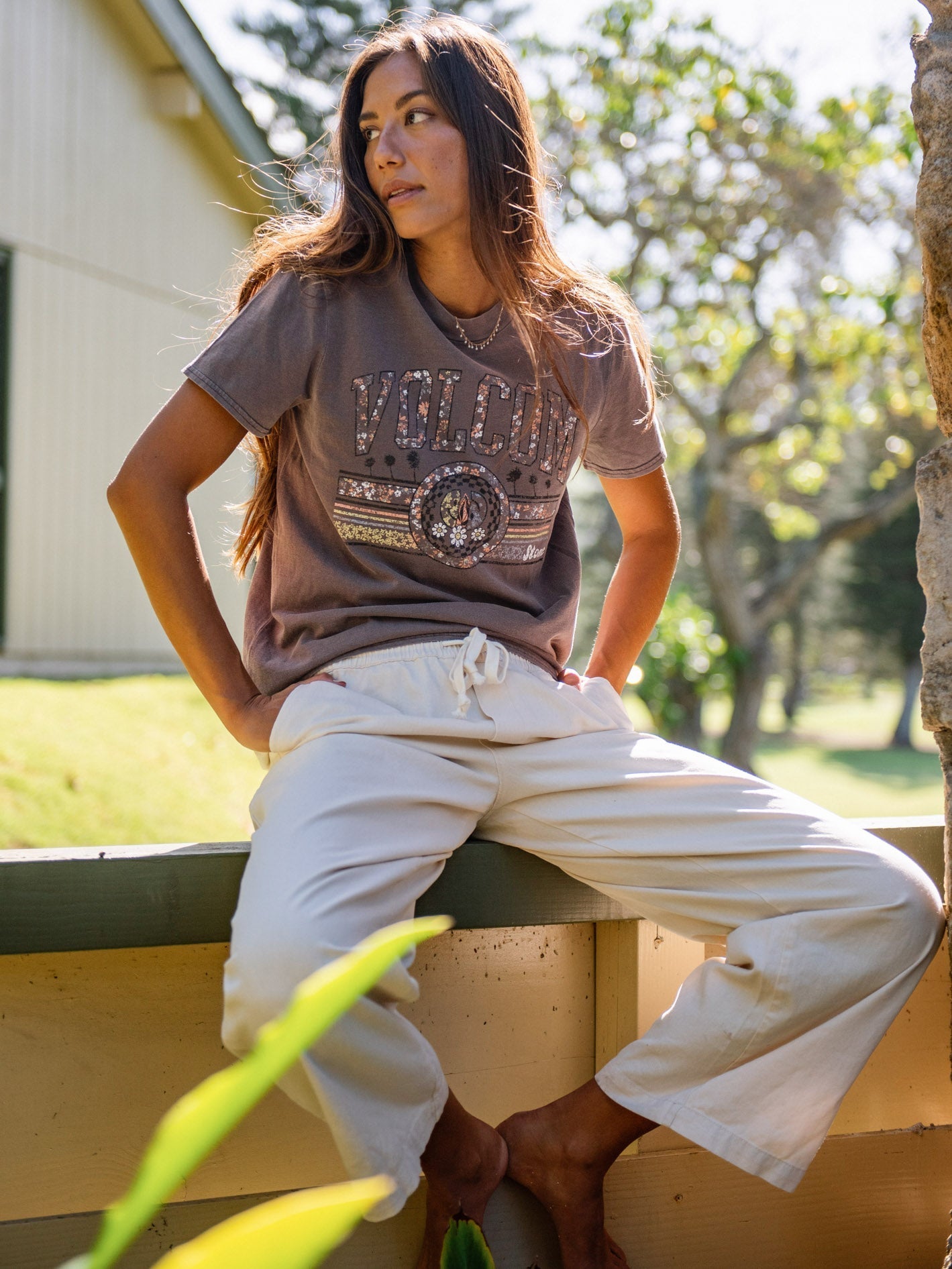 Lock It Up T-Shirt - SCHIEFERGRAU