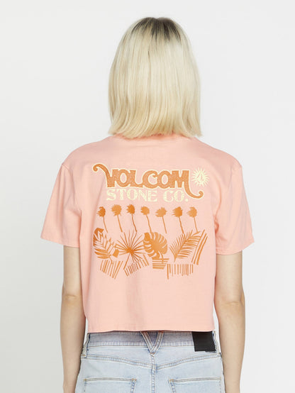 T-Shirt mit Taschenzifferblatt - Reef Pink