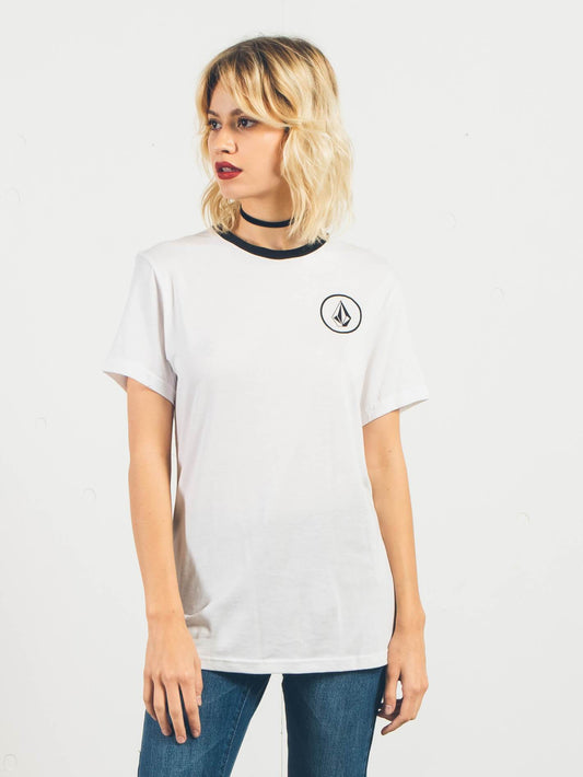 T-shirt à manches courtes Simply Stoned - White