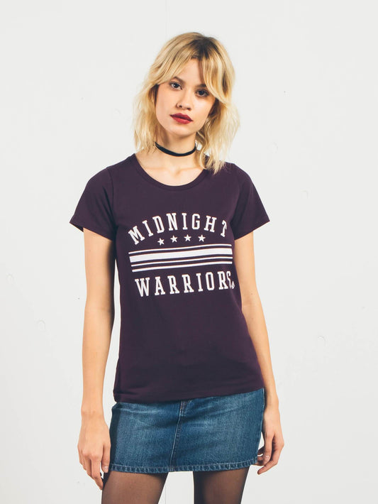 T-shirt manches courtes Radical Daze - Plum