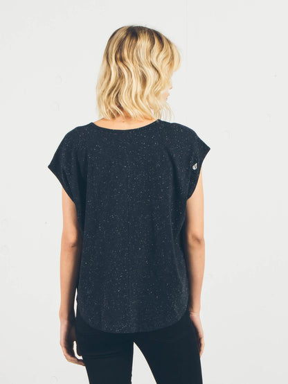 Simply Solid Crop Top - Black