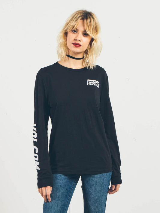 T-shirt à manches longues Simply Stoned - Black
