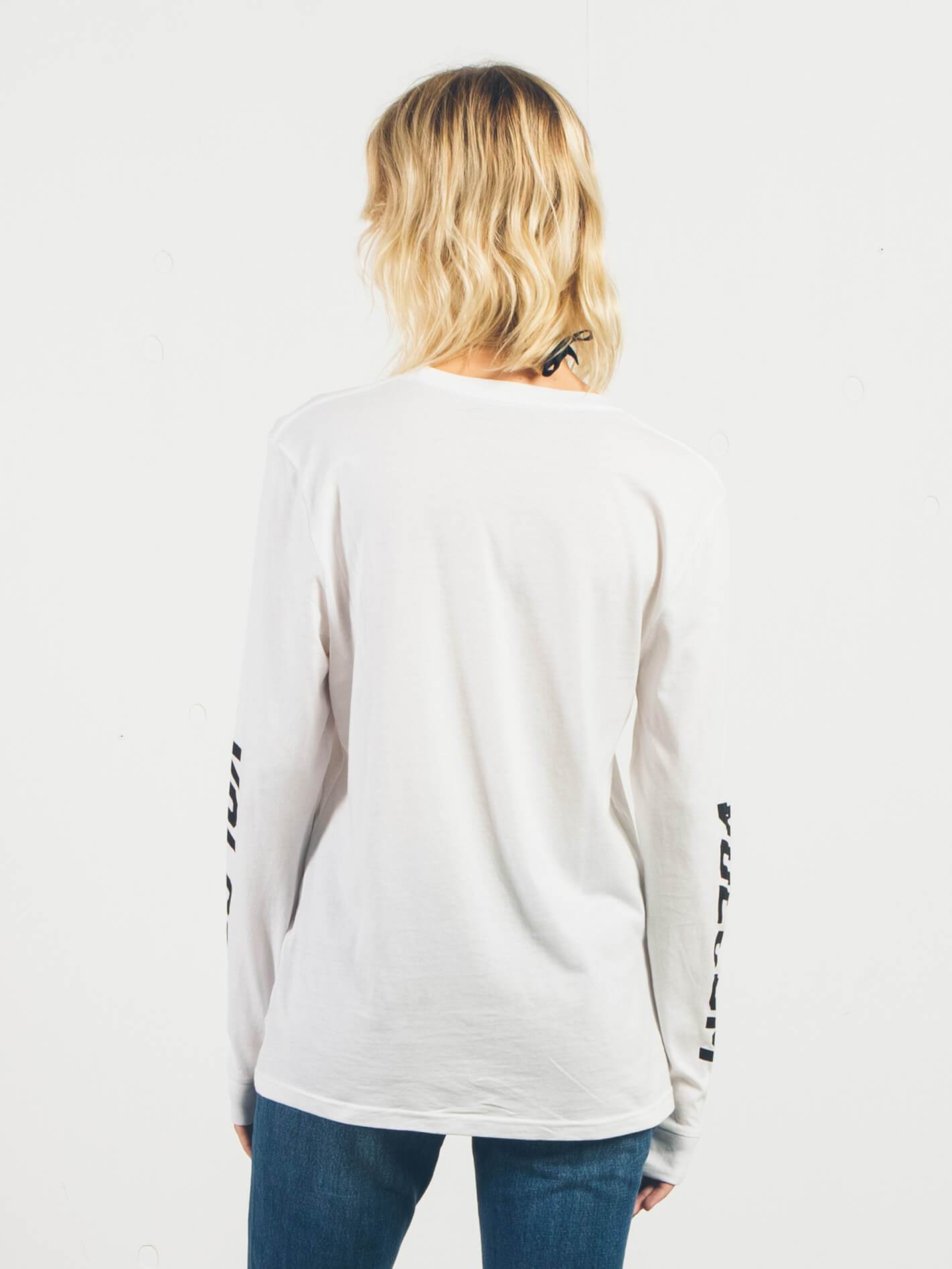 Simply Stoned Langarm-T-Shirt - Weiß