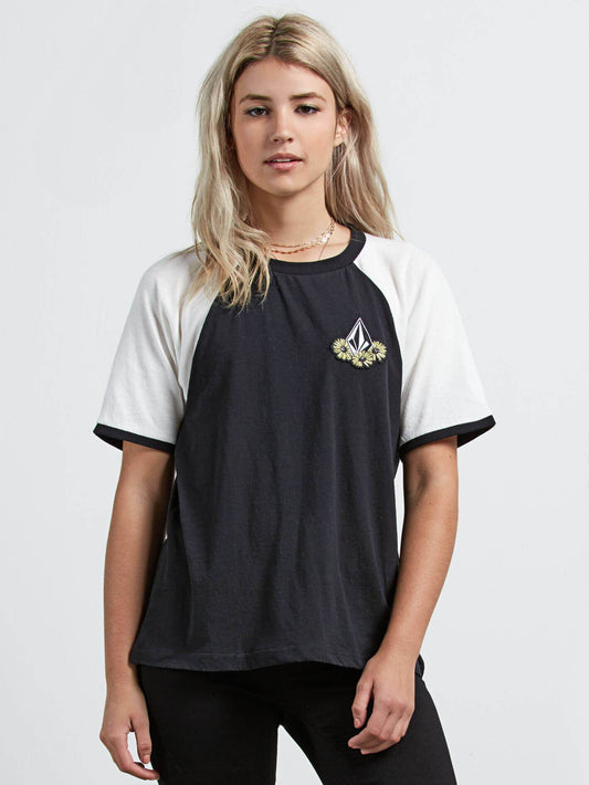 T-shirt Stage 4 Ringer - Black